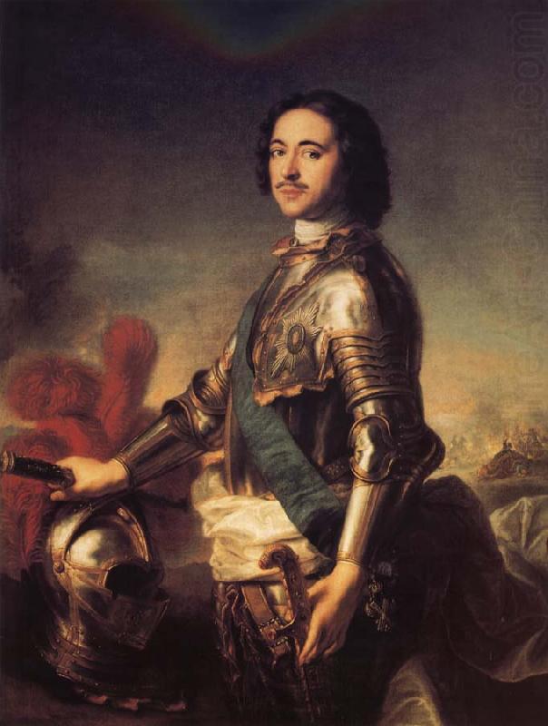 NATTIER, Jean-Marc Portrait of Peter the Great china oil painting image